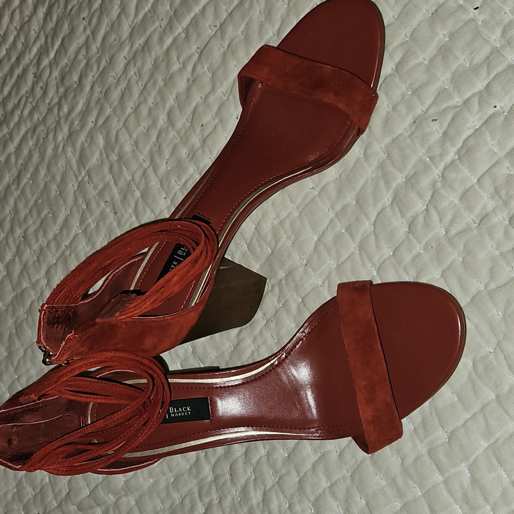 WHBM suede shoe